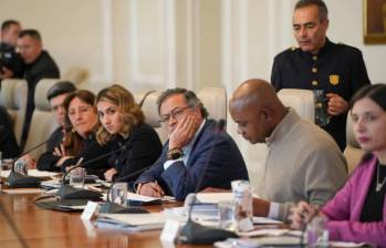 El presidente Gustavo Petro les habría respondido a los ministros que Armando Benedetti no va a tener contacto con ellos ni les dará instrucciones. Foto: Presidencia 