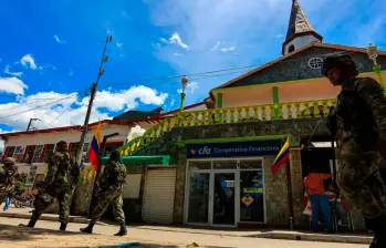 El doble homicidio aumenta la zozobra en la que vive la población de este municipio azotado históricamente por la guerra. FOTO: MANUEL SALDARRIAGA