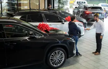 En abril, el sector automotor mostró un desempeño sobresaliente al registrar 17.415unidades. Foto: EL COLOMBIANO