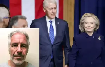 Avanza el interrogratorío de EE. UU. sobre el caso de Jeffrey Epstein. Fotos: AFP y Getty