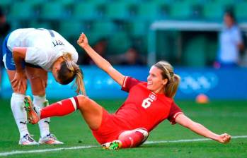 El seleccionado canadiense viene de ser campeó olímpico en las justas multideportivas que se realizaron en el verano de 2021 en Tokio, Japón. FOTO: TOMADA DEL X DE @CANWNT