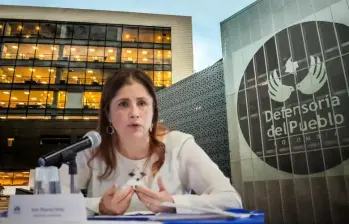 Iris Marín Ortiz, defensora del Pueblo. FOTO: EL COLOMBIANO
