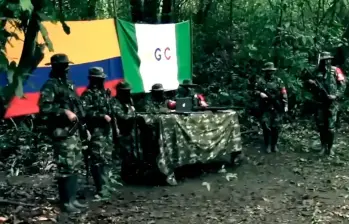 Clan del Golfo. Foto: captura de video