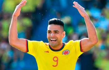 El futbolista colombiano Radamel Falcao García es el máximo goleador de la Selección Colombia con 35 anotaciones. FOTO: GETTY 