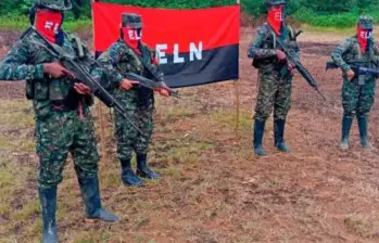 Así opera el Frente Oriental del ELN que “juzgó” a cuatro secuestrados en Arauca. Foto: cortesía