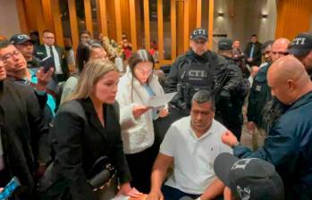 Geovany Andrés Rojas, alias Araña, jefe de los Comandos de Frontera, capturado en Bogotá. FOTO: Cortesía