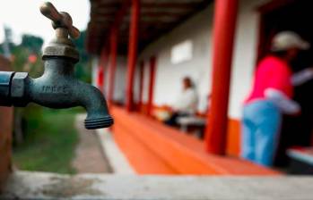 Unos 250 municipios son susceptibles a desabastecimiento de agua, según el Ideam. FOTO EL COLOMBIANO.