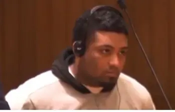 El hombre identificado como Roiber Andrés Rodríguez Meléndez, se encuentra detenido sin derecho a fianza por el delito de violación mientras avanza el proceso judicial en su contra en Massachusetts. FOTO: CAPTURA DE PANTALLA