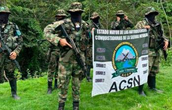 La resolución que dio apertura al diálogo con las Autodefensas de la Sierra Nevada está en firme desde agosto pasado. FOTO TOMADA REDES SOCIALES 