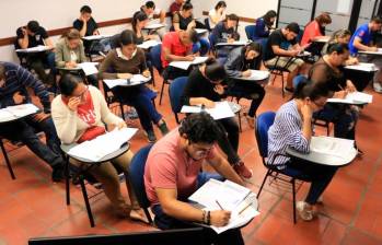 Las pruebas Icfes la realizan los estudiantes de grado 11 en Colombia. FOTO COLPRENSA