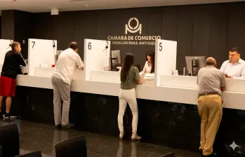 La renovación de la matrícula mercantil es obligatoria para empresas y comercios en Antioquia. FOTO CORTESÍA CÁMARA DE COMERCIO. 