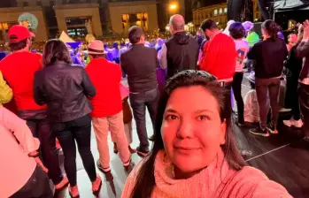 Pardo hizo parte del equipo de comunicaciones de la campaña de Gustavo Petro en 2022. FOTO REDES SOCIALES