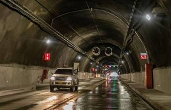 El Túnel de Oriente tendrá cierres nocturnos por mantenimiento. Foto: El Colombiano