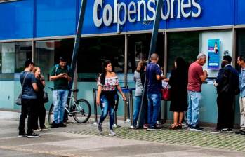 Todas las cotizaciones por hasta 2,3 salarios mínimos se harán en Colpensiones. FOTO CAMILO SUÁREZ