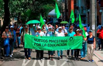 La marcha será silenciosa, con consignas alusivas al respeto por la vida de los maestros. FOTO ARCHIVO 