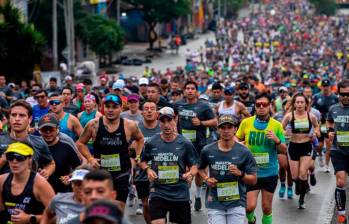 En esta edición de la Maratón de Medellín se inscribieron 24.000 atletas. Hay cuatro invitados internacionales que se llevan todas las miradas. En el recorrido habrá asistencia médica. FOTO: JUAN ANTONIO SÁNCHEZ 