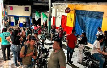 En diciembre pasado, más de 800 personas se desplazaron de la misma área donde se estarían registrando ahora los enfrentamientos. FOTO ARCHIVO EL COLOMBIANO