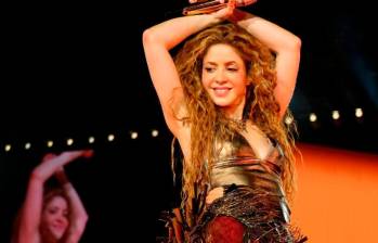 Shakira inició su gira en Brasil, donde tuvo dos fechas. FOTO Getty