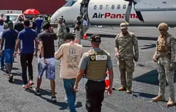 Las deportaciones a terceros países han sido limitadas pese a los acuerdos impulsados por el gobierno de Donald Trump. FOTO: Migración Panamá. 