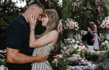 Taylor Swift y Travis Kelce se comprometieron en agosto de 2025. FOTO: Taylor Swift vía Instagram. 