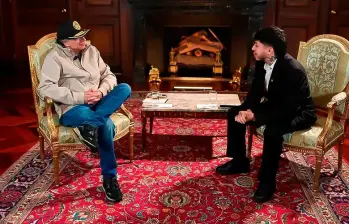 ¿Cuánto ganó Westcol por entrevistar a Gustavo Petro? Todos los detalles. FOTO: Presidencia