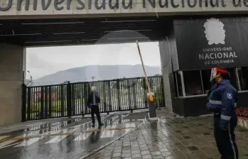 La Universidad Nacional ha tenido una elección de rector atropellada desde marzo de 2024. FOTO MANUEL SALDARRIAGA