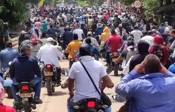 Nuevo paro minero comenzará este lunes, 16 de marzo de 2026, en el Bajo Cauca antioqueño y el sur de Córdoba. FOTO: JULIO CÉSAR HERRERA 