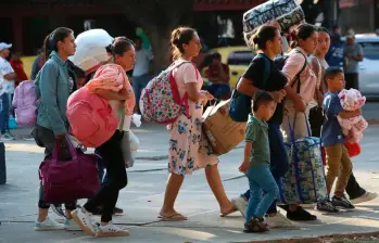 300 personas fueron desplazadas en 2026. FOTO: COLPRENSA.