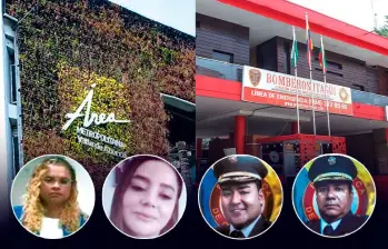 Yaneth Rúa y Laura Mejía, que han sido funcionarias del Área Metropolitana, lo mismo que Misael Cadavid y Elkin González, de los bomberos de Itagüí, aspiran a ganarse o conservar el principio de oportunidad. FOTOS: ARCHIVO