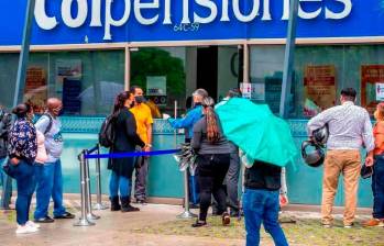 Solo el 26% de las personas que debían hacerlo, seleccionaron su respectivo Accai. FOTO EL COLOMBIANO. 