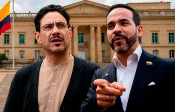 Iván Cepeda y Abelardo de la Espriella se disputan la segunda vuelta presidencial en Colombia. FOTOS: COLPRENSA.