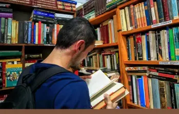 Librerías en Europa y Estados Unidos han reportado compras a gran escala en los últimos años. FOTO: EL COLOMBIANO.