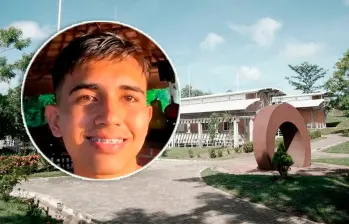 Gabriel Arenas tiene 25 años y está matriculado en séptimo semestre de ingeniería agropecuaria en la U. de A. FOTOS: CORTESÍA