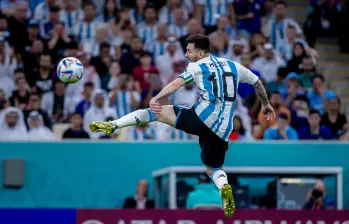 Lionel Messi vuelve a la titular de Argentina este martes contra Colombia. FOTO: Juan Antonio Sánchez