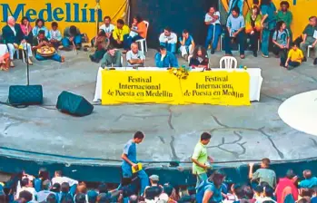 El Festival Internacional de Poesía de Medellín llena de versos y encuentros culturales distintos escenarios de la ciudad durante esta semana. FOTO 