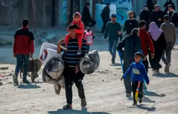 Israel decidió reanudar sus operaciones militares en la Franja de Gaza el martes 18 de marzo. FOTO AFP 