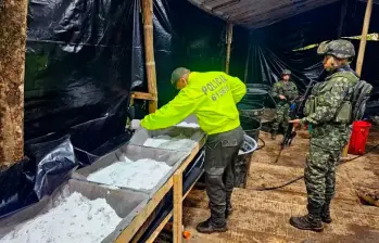 Incautación de drogas en Medellín creció 37%. FOTO CUARTA BRIGADA. 