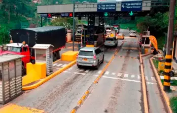 Cinco peajes, entre ellos dos de Antiquia (Aburrá y Cisneros), deberán ajustar sus tarifas a partir de este viernes. FOTO: Cortesía