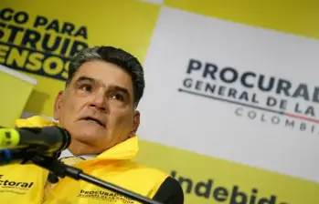 Gregorio Eljach Pacheco, actual Procurador General de la Nación en Colombia. Foto: Colprensa