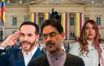 Iván Cepeda, Abelardo de la Espriella y Paloma Valencia plantean modelos tributarios distintos, aunque sin detallar impactos fiscales ni metas concretas de recaudo. FOTO EL COLOMBIANO Y GETTY IMÁGENES