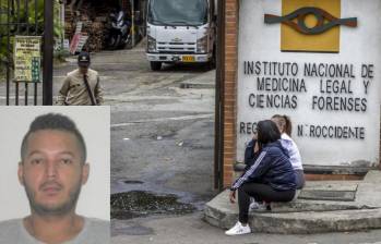 El cuerpo del fallecido se halla en Medicina Legal desde el pasado 26 de agosto. FOTO: Cortesía y EL COLOMBIANO.