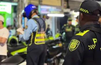 Un motociclista permanece en la Fiscalía General de la Nación por atropellar a un agente de tránsito luego de participar en “piques ilegales” en Bogotá. FOTO: genérica cortesía - Alcaldía de Medellín