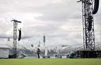 El estadio Vive Claro, inaugurado el pasado agosto en Bogotá, explicó las razones de la cancelación del concierto de Kendrick Lamar. FOTO: COLPRENSA
