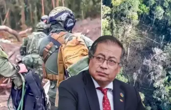 ONU rechaza muerte de menores en Guaviare y señala a grupos armados por reclutamiento. FOTO: MinDefensa y Colprensa.