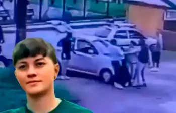 El homicidio de Juan Felipe Rincón ocurrió el domingo 24 de noviembre en un barrio al sur de Bogotá. FOTO CAPTURA DE VIDEO