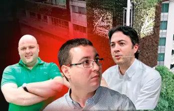 En las investigaciones por el escándalo de presunta corrupción en el Área Metropolitana también están salpicados Miguel Quintero, hermano del exalcalde Daniel Quintero, y el exdirector del Área Metropolitana, Juan David Palacio. FOTO EL COLOMBIANO