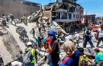 Procuraduría pide a la UNGRD reabrir registro de damnificados del terremoto del 10 de agosto. Foto: Manuel Saldarriaga