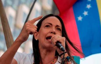 El partido Vente Venezuela anunció que su candidata, María Corina Machado, se dirigirá al país en las próximas horas tras las retenciones de integrantes de su campaña. FOTO: AFP