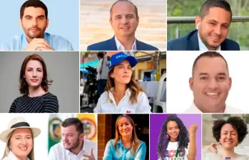 Arriba: Hernán Cadavid, Juan Espinal y Esteban Quintero; en el centro: Julia Correa, María Clara Posada y Daniel Restrepo; abajo: María Eugenia Lopera, Santiago Montoya, Carolina Corcho, Kamelia Zuluaga Navarro e Isabel Zuleta. FOTO EL COLOMBIANO Y CORTESÍA