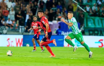 El volante antioqueño Mateus Uribe es uno de los que mejor rendimiento ha tenido con Nacional en los últimos partidos de la Liga. Foto: Camilo Suárez